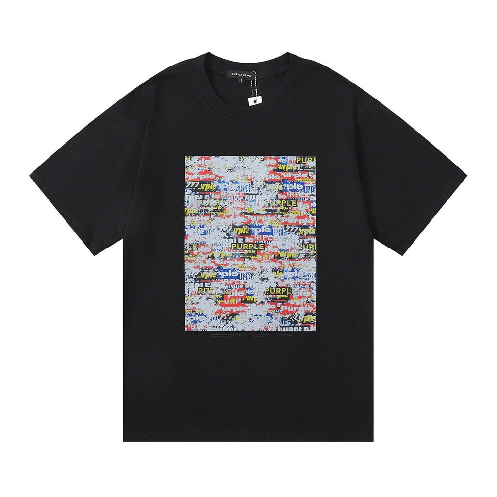 Street style Purple Brand T-shirt