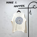 Chrome Hearts Embroidered Ripped Crew Neck Sweater