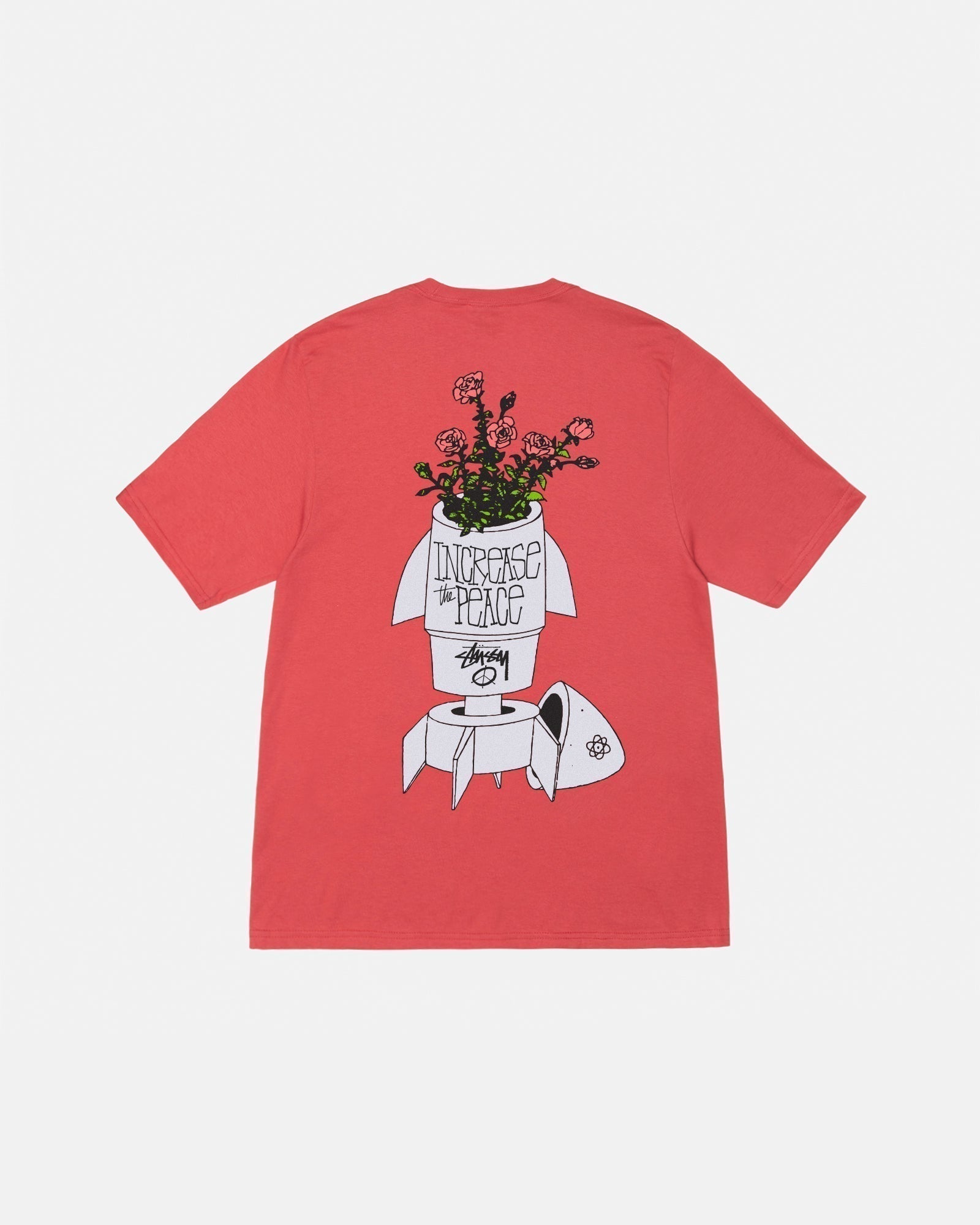 FLOWER BOMB TEE RED
