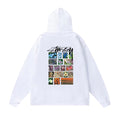 Stussy Hoodie Fall/Winter Fleece Hooded Sweater