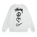 Stussy Sweatshirts Crew Neck Fleece Sweater