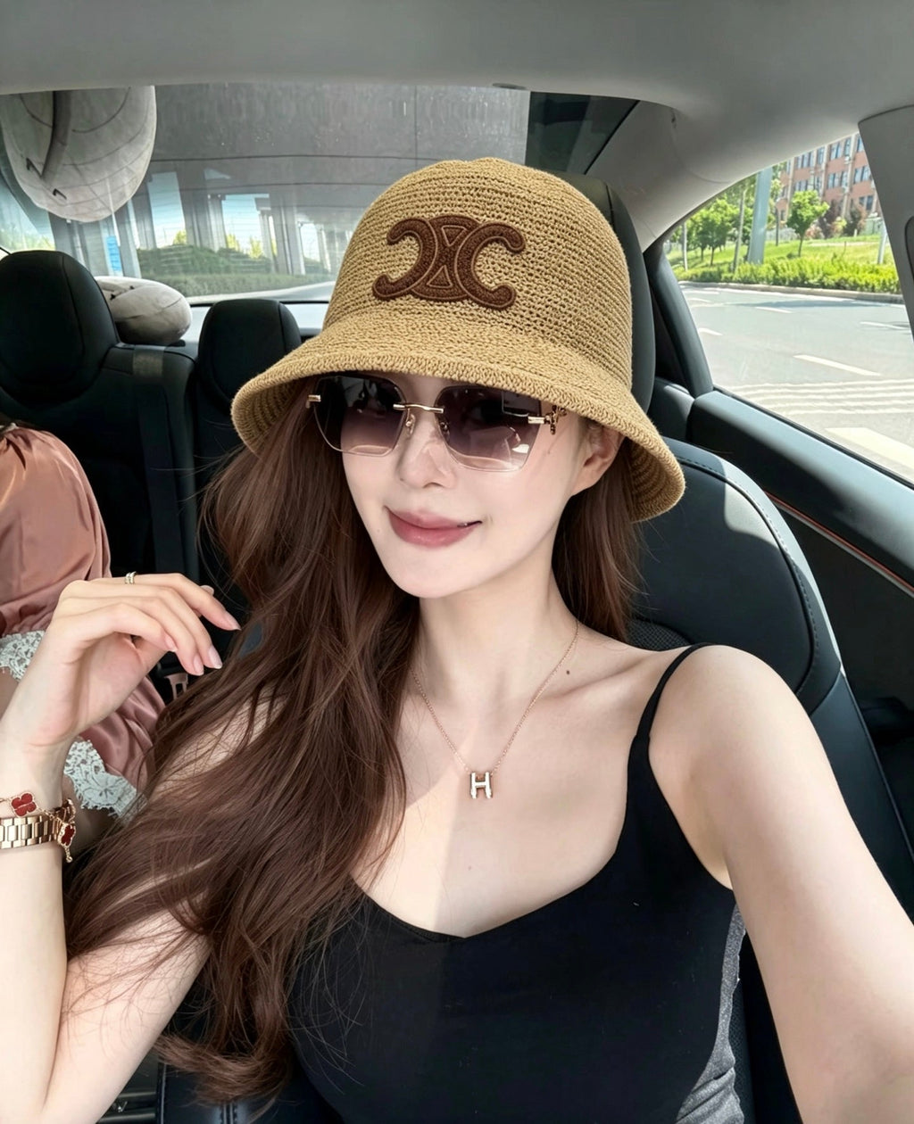 CELINE Knit Fisherman Hat