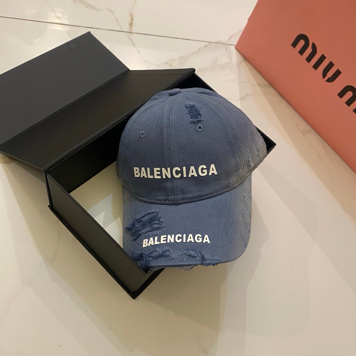 Balenciaga Washed Baseball Cap