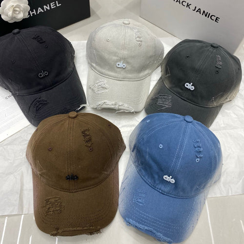 AlO Distressed Baseball Cap